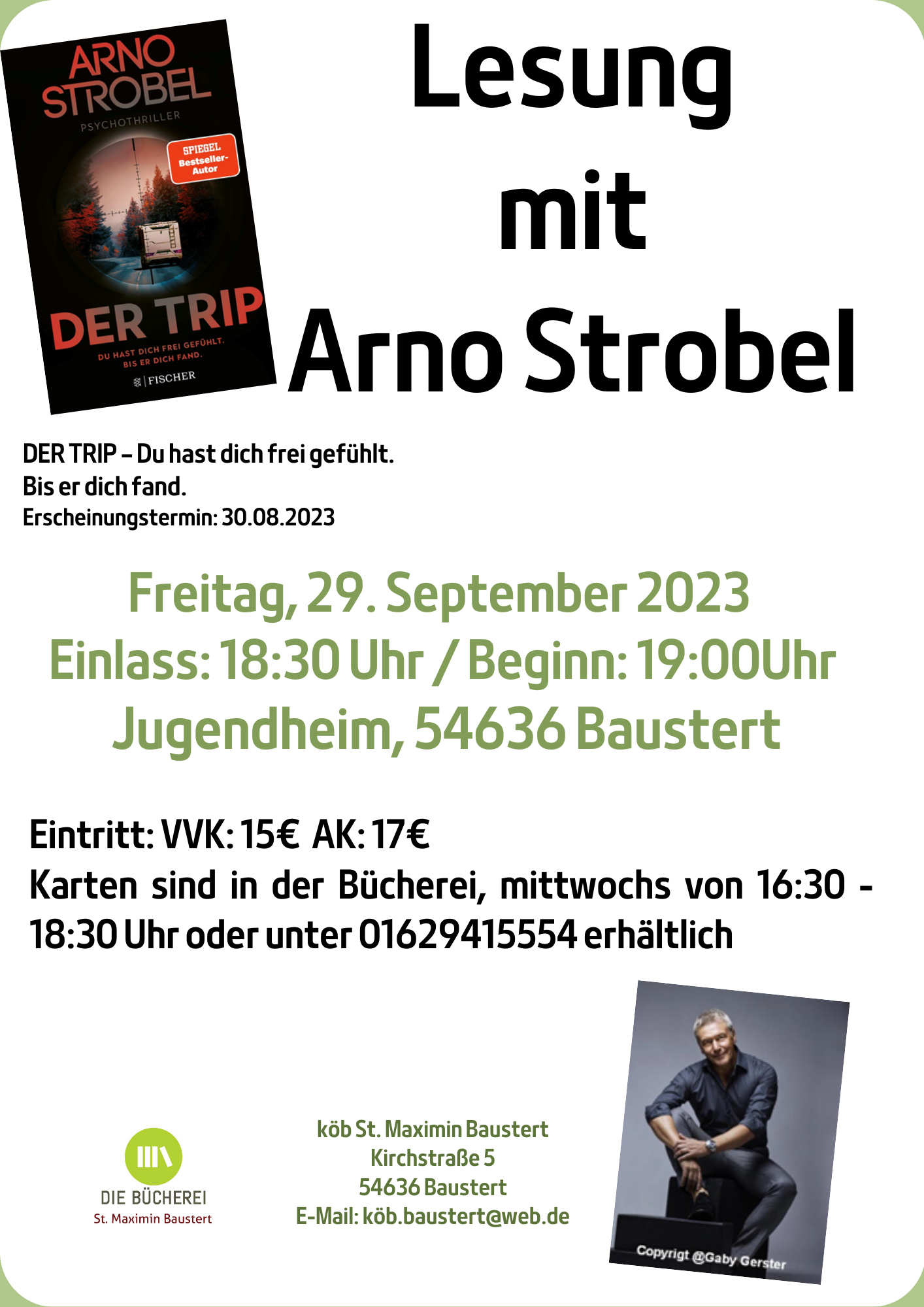 Lesung Arno Strobel