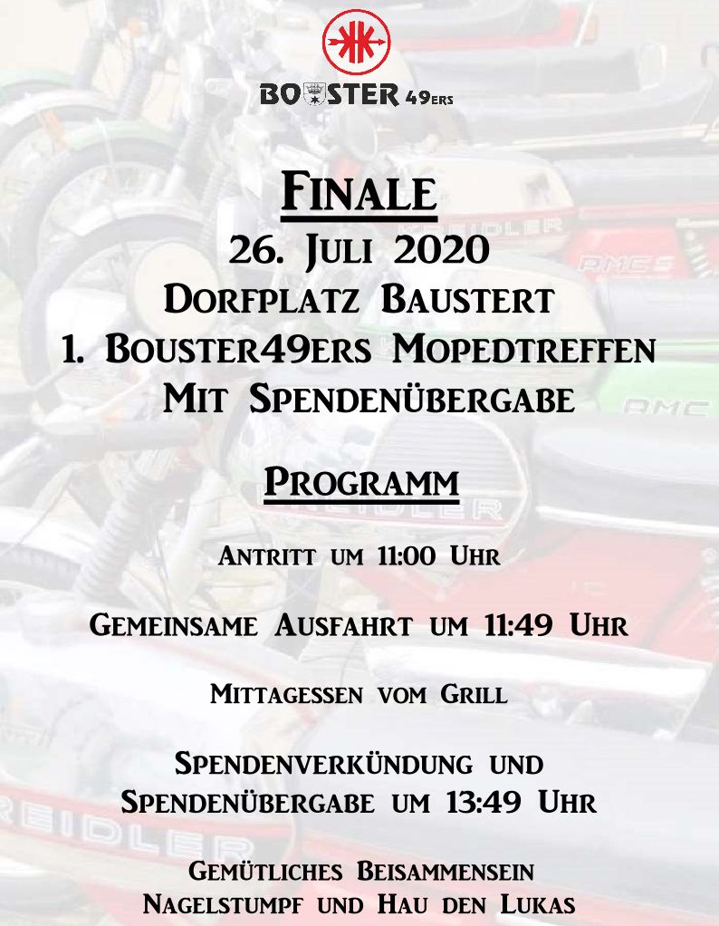 Programm Mopedtreffen