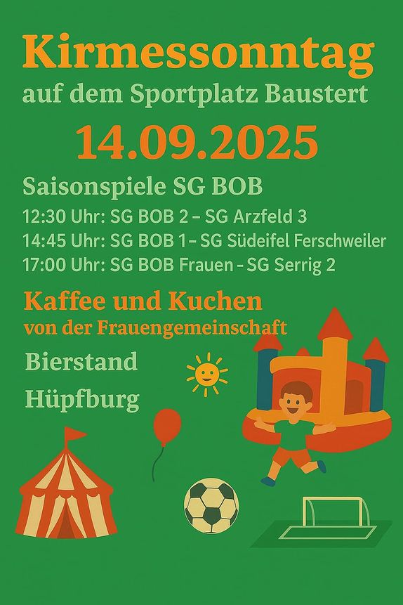 kirmes sportplatz