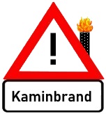 Beispielbild Kaminbrand