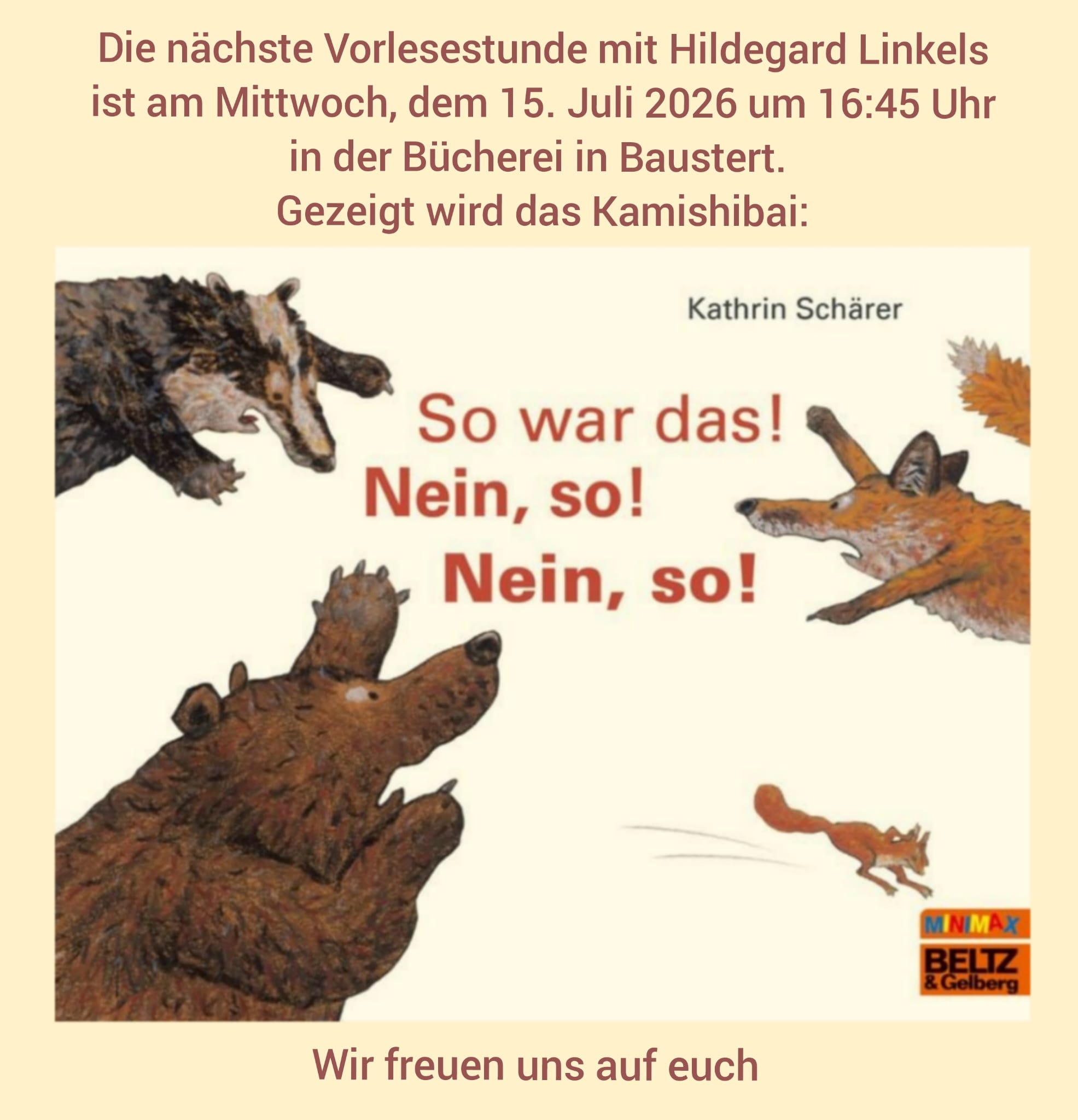 So war das