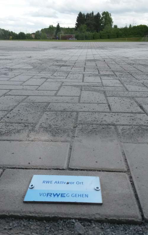 Schild RWE