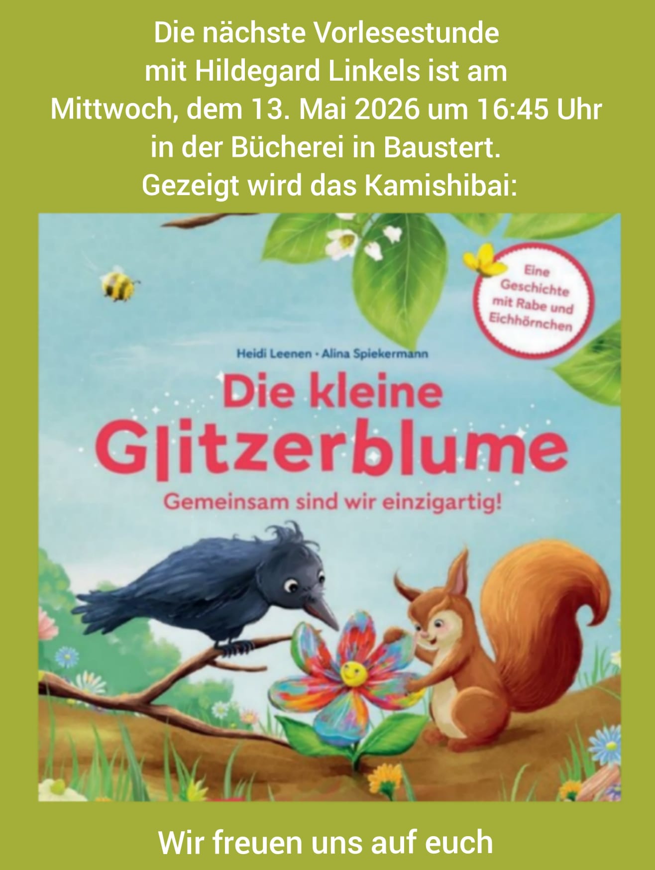 die kleine Glitzerblume